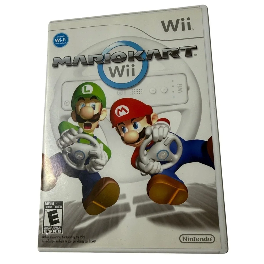 Mario Kart Wii Nintendo Wii Game Complete in Box CIB RVL-RMCB-USA